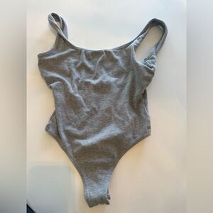 Gray bodysuit misguided#1